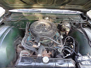 Illustration Chrysler 300 4 door hardtop 1965 9